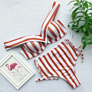 Vintage Stripes for You Bathing Suit